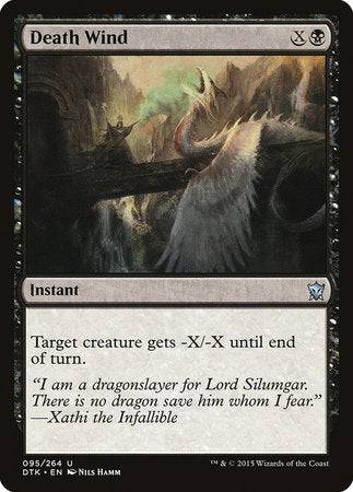 Death Wind [Dragons of Tarkir] - Destination Retro