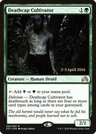 Deathcap Cultivator [Shadows over Innistrad Promos] - Destination Retro