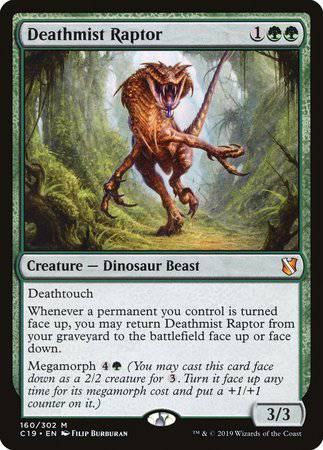 Deathmist Raptor [Commander 2019] - Destination Retro