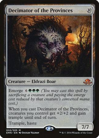 Decimator of the Provinces [Eldritch Moon] - Destination Retro