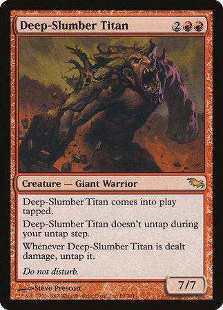 Deep-Slumber Titan [Shadowmoor] - Destination Retro