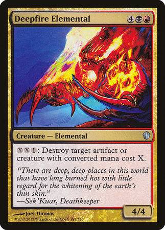 Deepfire Elemental [Commander 2013] - Destination Retro
