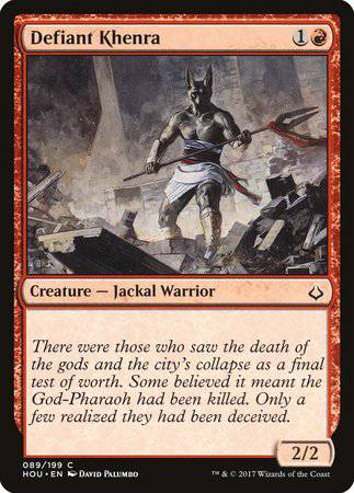 Defiant Khenra [Hour of Devastation] - Destination Retro