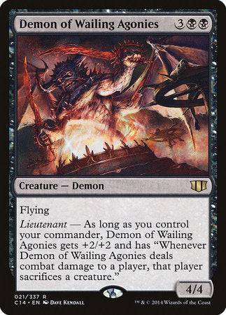 Demon of Wailing Agonies [Commander 2014] - Destination Retro