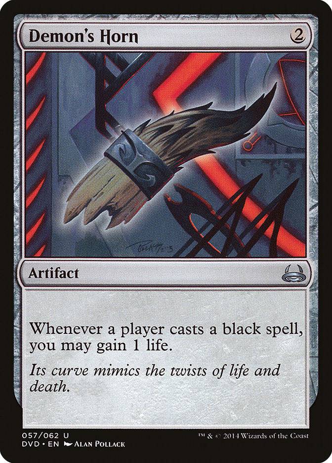Demon's Horn (Divine vs. Demonic) [Duel Decks Anthology] - Destination Retro