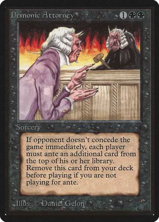 Demonic Attorney [Limited Edition Beta] - Destination Retro
