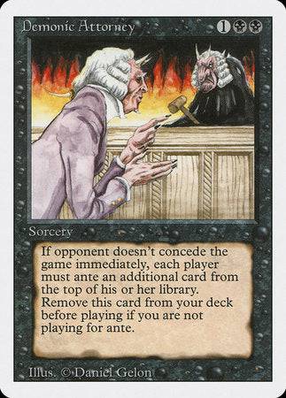 Demonic Attorney [Revised Edition] - Destination Retro