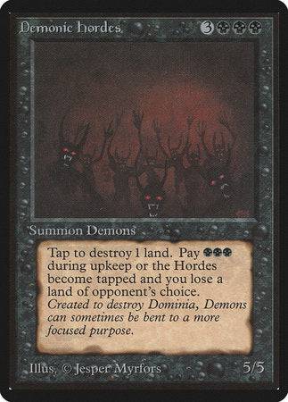 Demonic Hordes [Limited Edition Beta] - Destination Retro