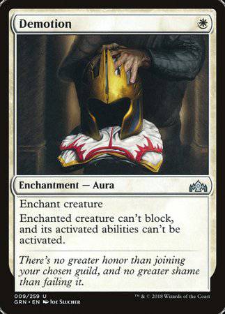 Demotion [Guilds of Ravnica] - Destination Retro