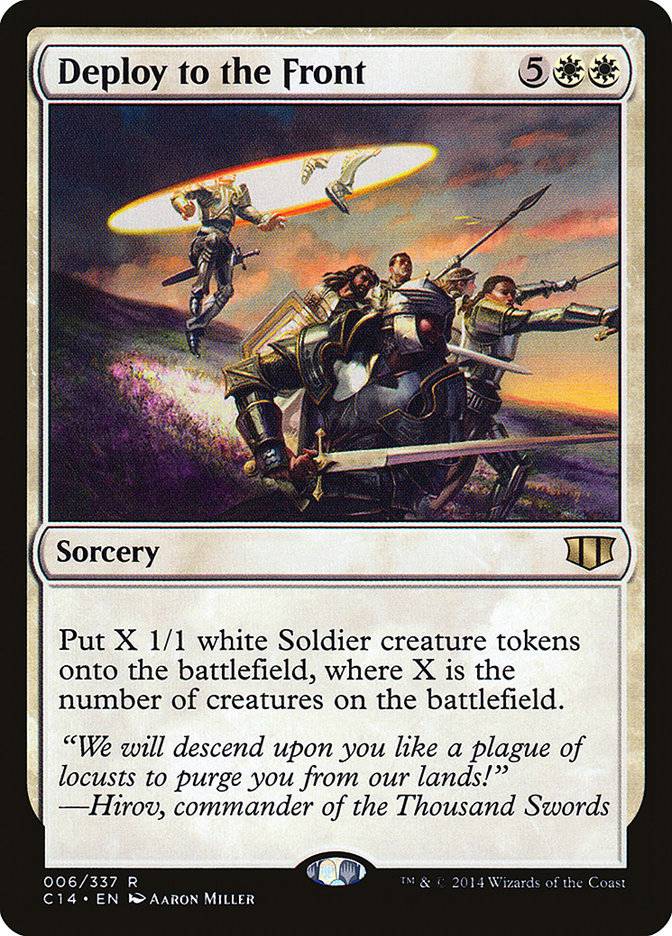 Deploy to the Front [Commander 2014] - Destination Retro