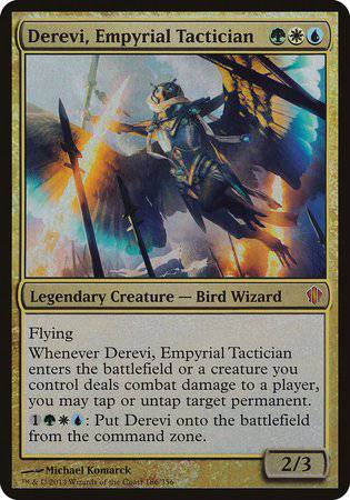 Derevi, Empyrial Tactician (Commander 2013) [Commander 2013 Oversized] - Destination Retro