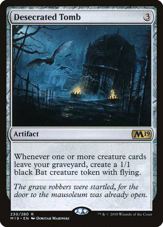Desecrated Tomb [Core Set 2019] - Destination Retro