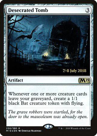 Desecrated Tomb [Core Set 2019 Promos] - Destination Retro