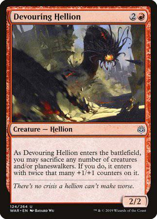 Devouring Hellion [War of the Spark] - Destination Retro