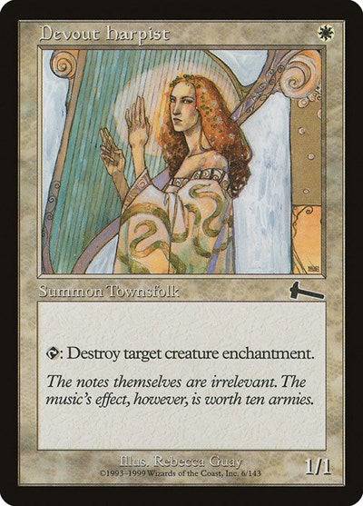 Devout Harpist [Urza's Legacy] - Destination Retro