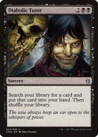 Diabolic Tutor [Commander Anthology] - Destination Retro