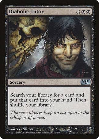 Diabolic Tutor [Magic 2011] - Destination Retro