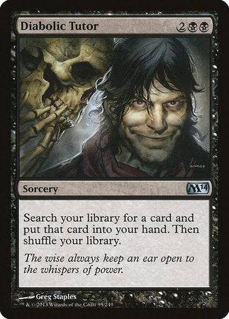 Diabolic Tutor [Magic 2014] - Destination Retro