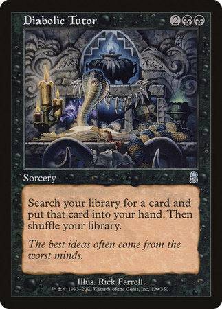 Diabolic Tutor [Odyssey] - Destination Retro