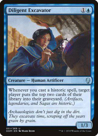 Diligent Excavator [Dominaria] - Destination Retro