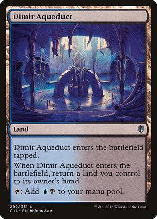 Dimir Aqueduct [Commander 2016] - Destination Retro