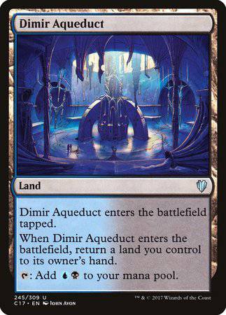 Dimir Aqueduct [Commander 2017] - Destination Retro
