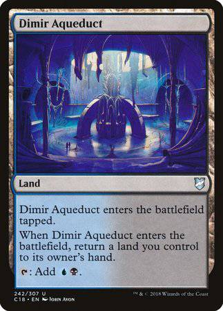 Dimir Aqueduct [Commander 2018] - Destination Retro