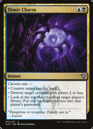 Dimir Charm [GRN Guild Kit] - Destination Retro