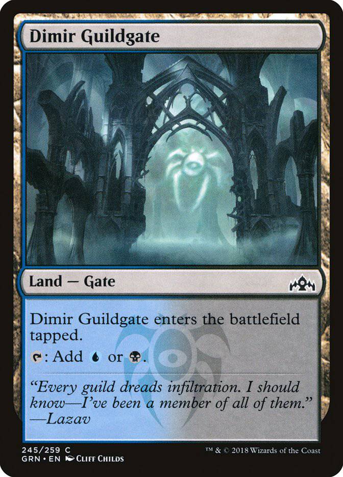 Dimir Guildgate (245/259) [Guilds of Ravnica] - Destination Retro