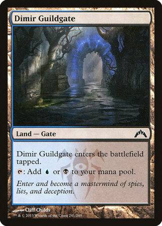 Dimir Guildgate [Gatecrash] - Destination Retro