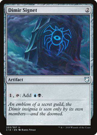 Dimir Signet [Commander 2018] - Destination Retro