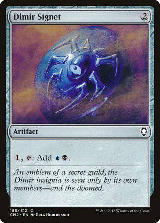 Dimir Signet [Commander Anthology Volume II] - Destination Retro