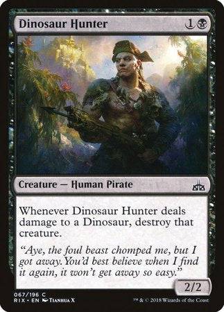 Dinosaur Hunter [Rivals of Ixalan] - Destination Retro