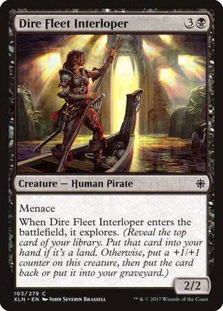 Dire Fleet Interloper [Ixalan] - Destination Retro