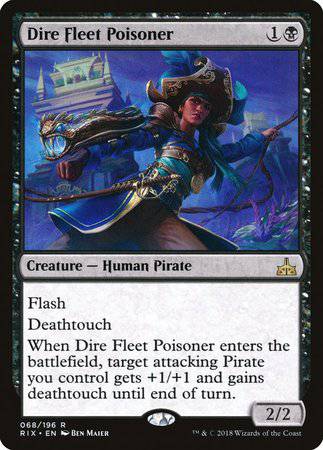 Dire Fleet Poisoner [Rivals of Ixalan] - Destination Retro