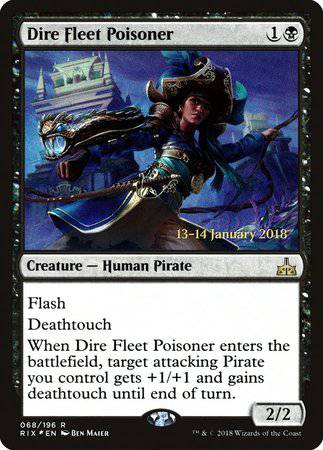 Dire Fleet Poisoner [Rivals of Ixalan Promos] - Destination Retro