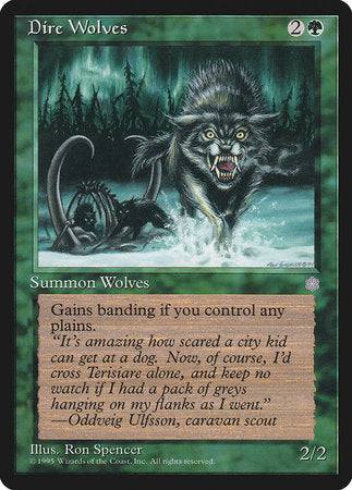 Dire Wolves [Ice Age] - Destination Retro
