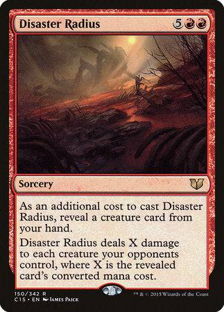 Disaster Radius [Commander 2015] - Destination Retro
