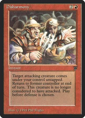 Disharmony [Legends] - Destination Retro