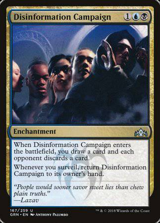 Disinformation Campaign [Guilds of Ravnica] - Destination Retro