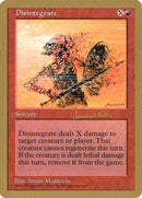 Disintegrate (Janosch Kuhn) [World Championship Decks 1997] - Destination Retro