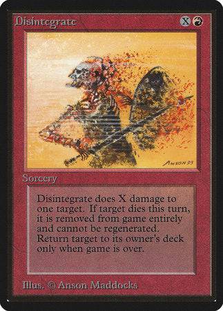 Disintegrate [Limited Edition Beta] - Destination Retro