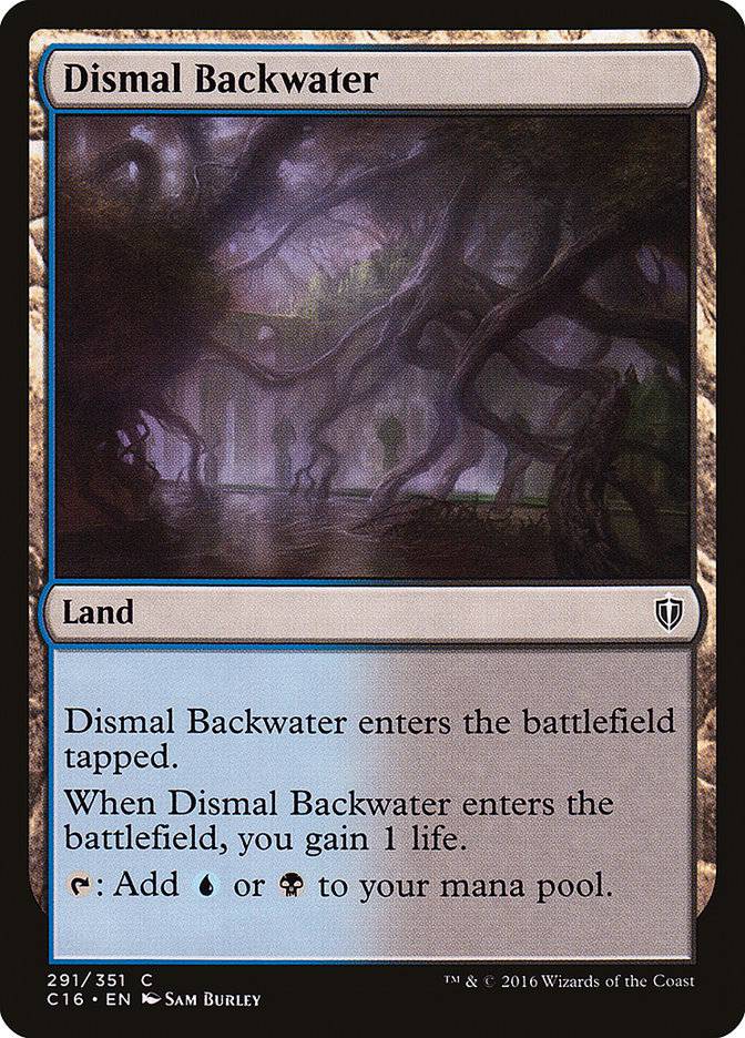 Dismal Backwater [Commander 2016] - Destination Retro