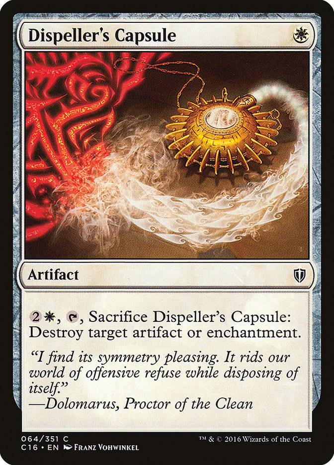 Dispeller's Capsule [Commander 2016] - Destination Retro
