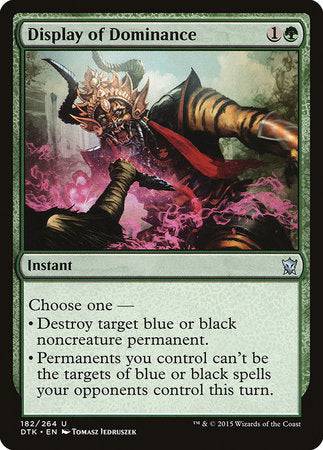 Display of Dominance [Dragons of Tarkir] - Destination Retro