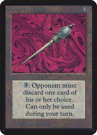 Disrupting Scepter [Limited Edition Alpha] - Destination Retro