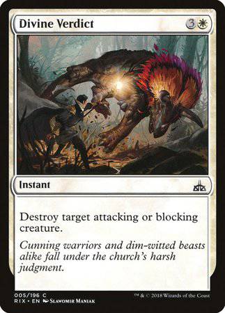Divine Verdict [Rivals of Ixalan] - Destination Retro