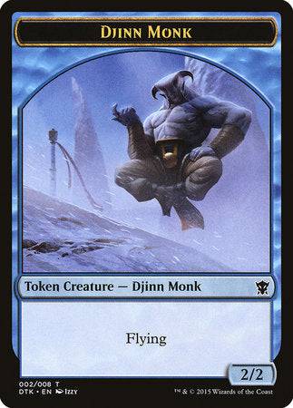 Djinn Monk Token [Dragons of Tarkir Tokens] - Destination Retro