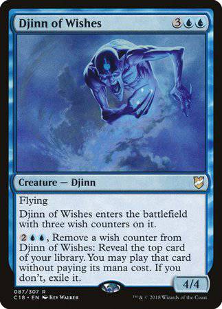 Djinn of Wishes [Commander 2018] - Destination Retro