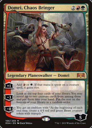 Domri, Chaos Bringer [Ravnica Allegiance] - Destination Retro